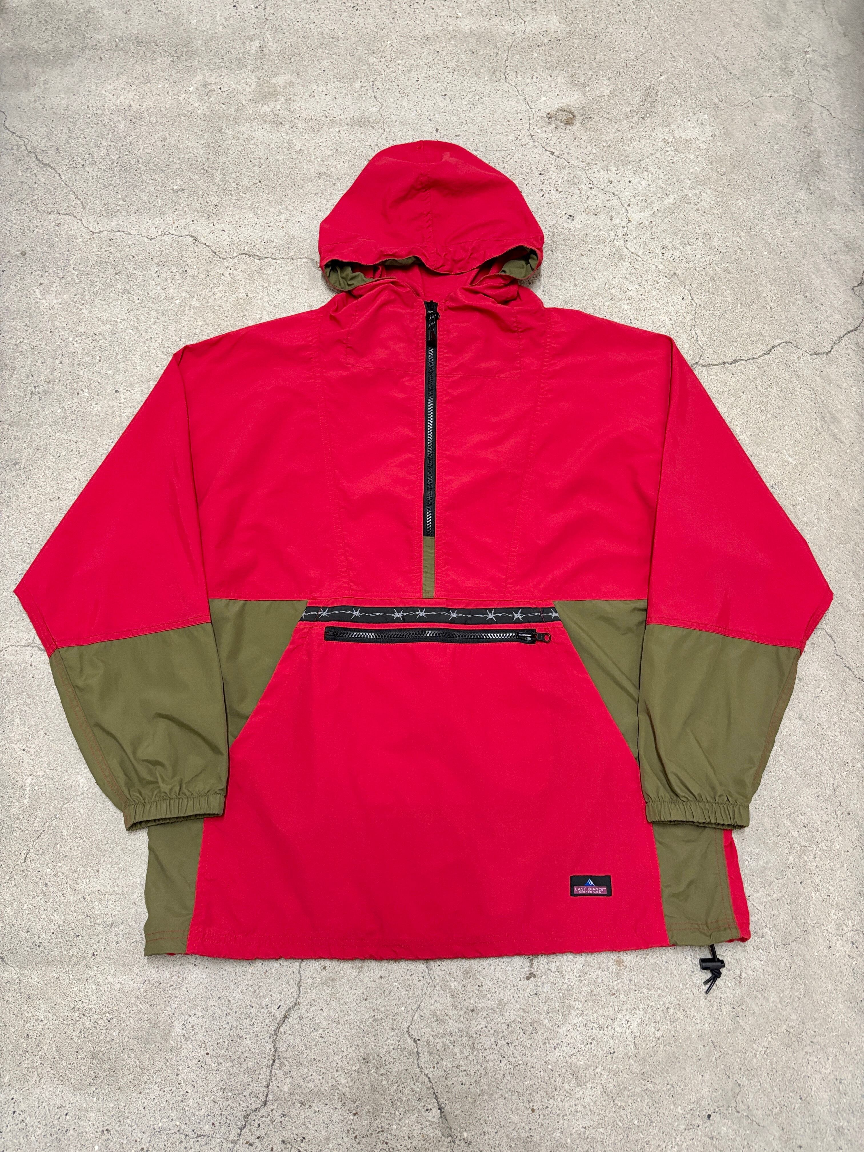 LAST CHANCE/Anorak Nylon parka/L/アノラックナイロンパ－カ
