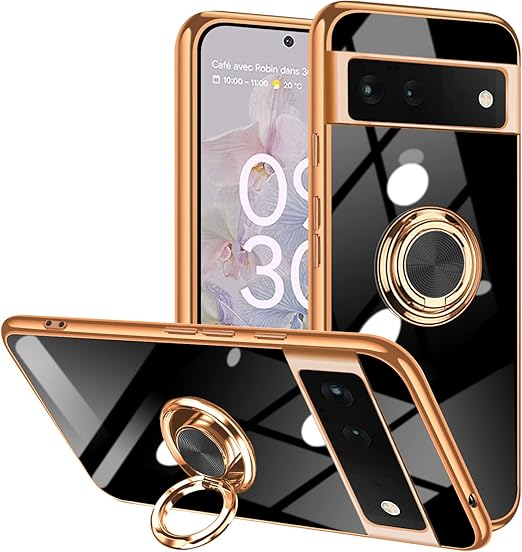 ZXZone for Google Pixel 8a ケース 半透明 マット感ケース 耐衝撃