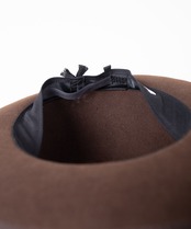 RACAL / Pocketable Fedra Hat【ブラウン】
