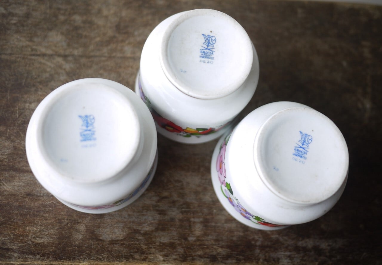 カロチャ 食器 まとめ売り KALOCSA HUNGARY 【A867】 89f58180afa87ce651c945ecd192ae