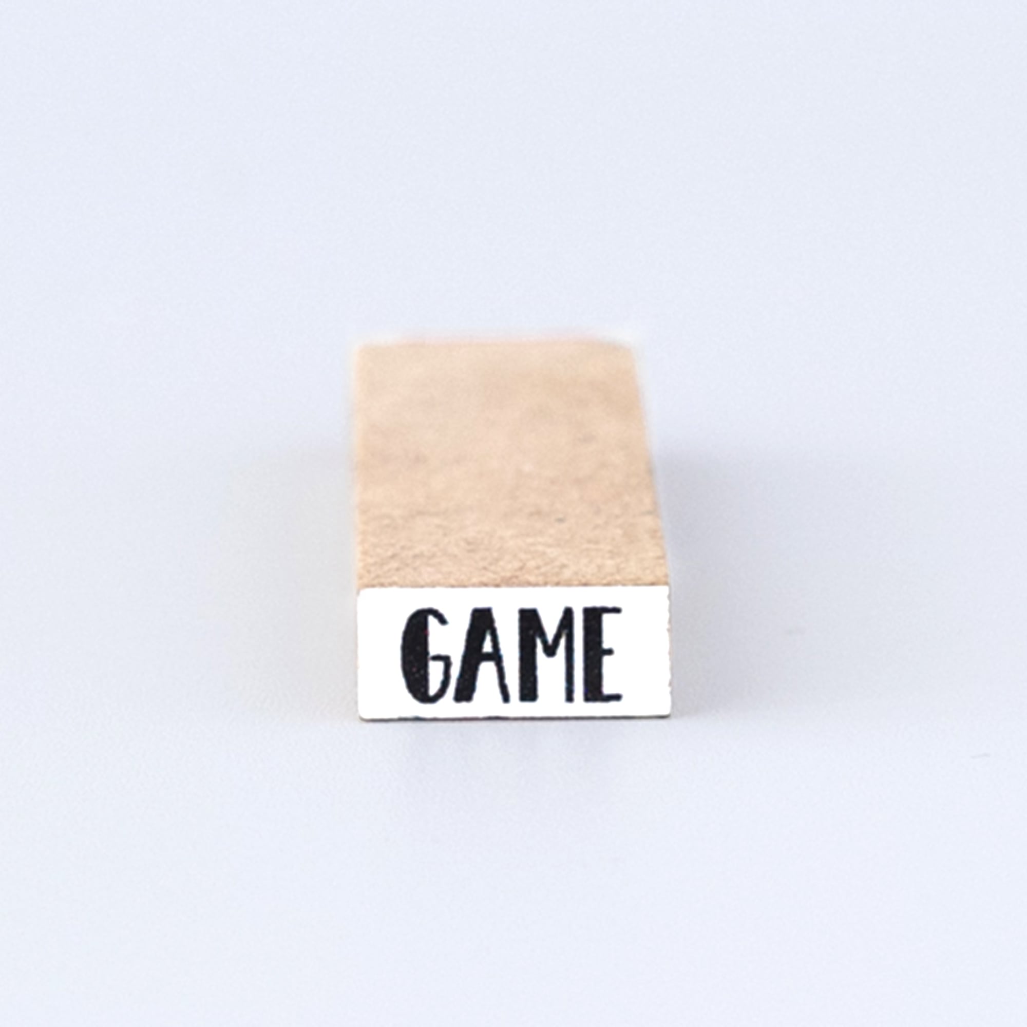 【小さな文字】GAME_ゲーム | はんこ