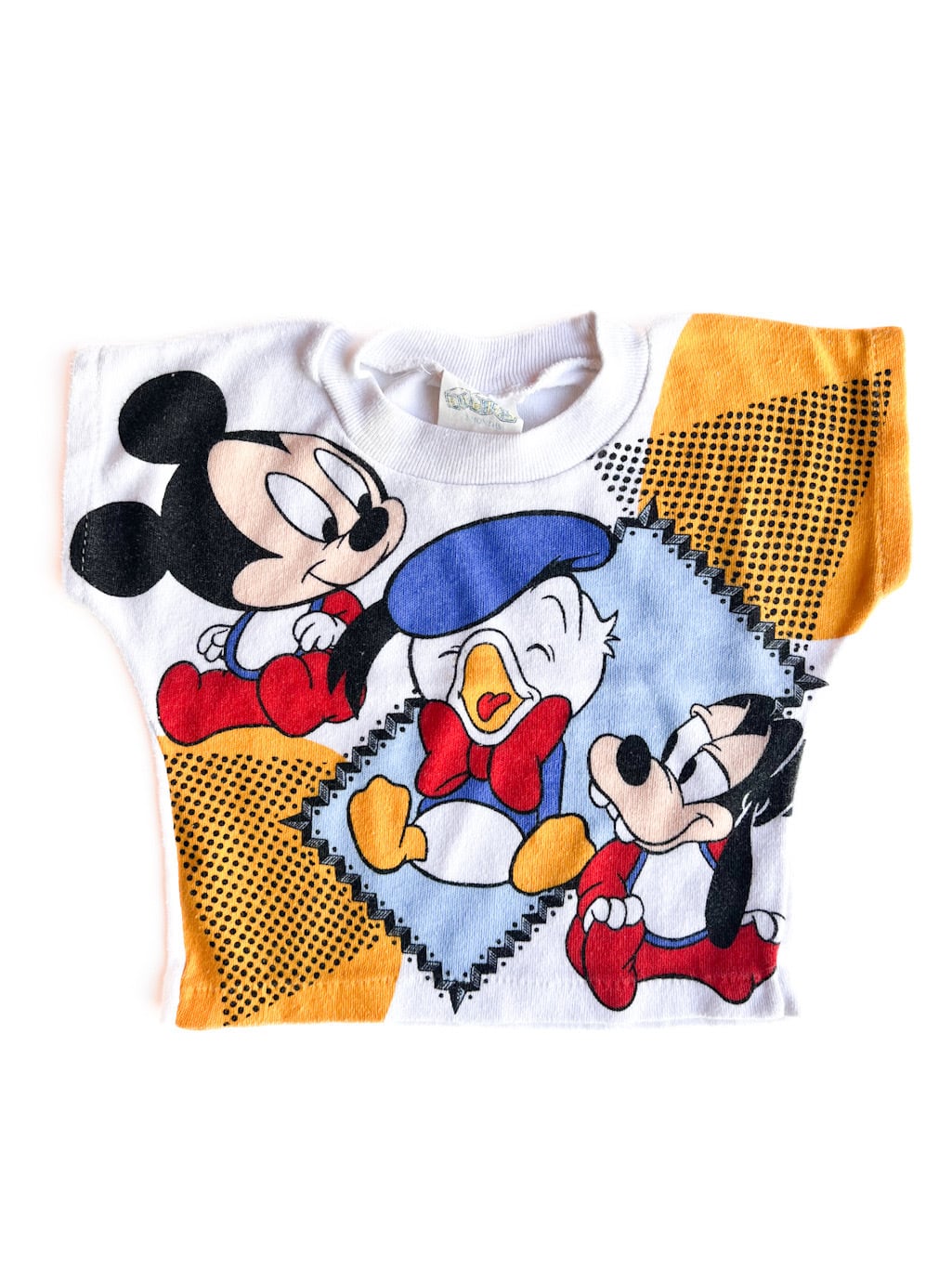 【80cm】VINTAGE 80's ベビーミッキー 半袖Tシャツ【10333】