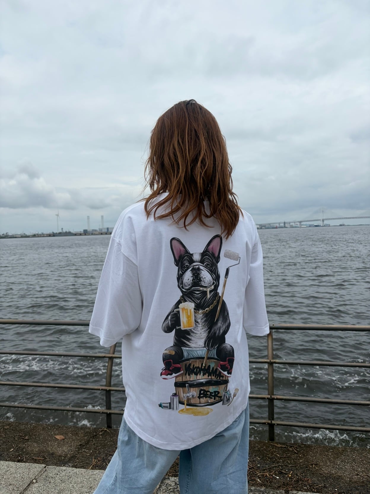 Street Art コラボレーション④【unomori 】ビッグシルエットTシャツ