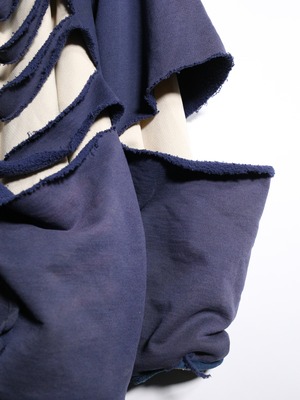 REMAKE / ”carhartt” 肋骨 skull motif punk design zipup foodie