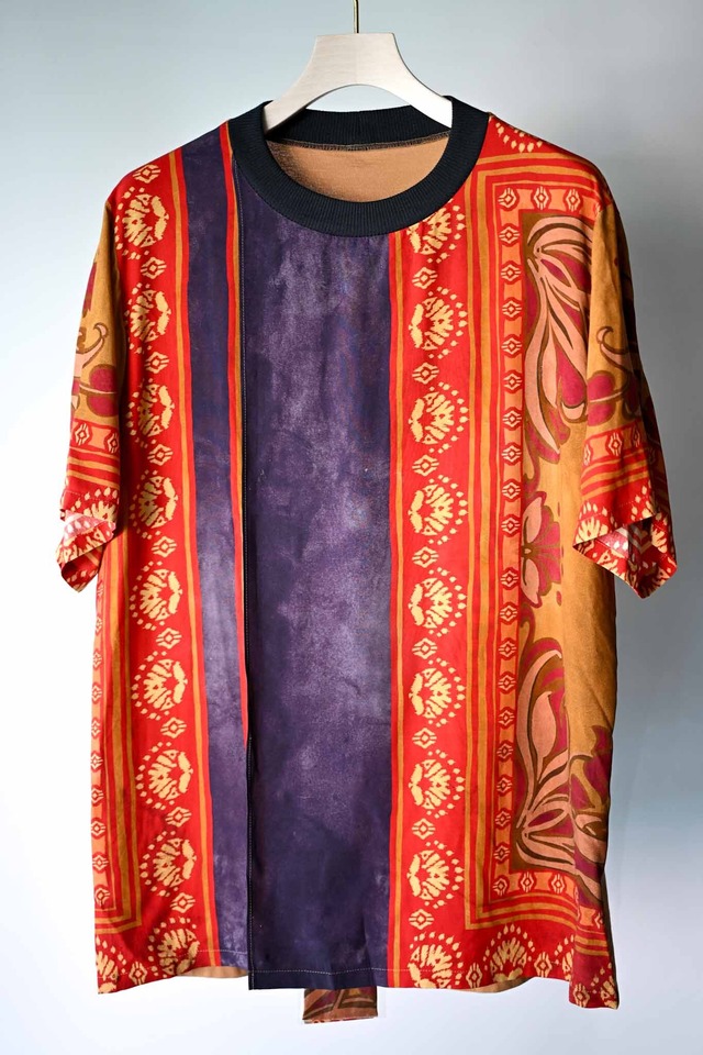 NOBNAGA Paris  /  T-shirt with Ribbed Cuffs  (221198)