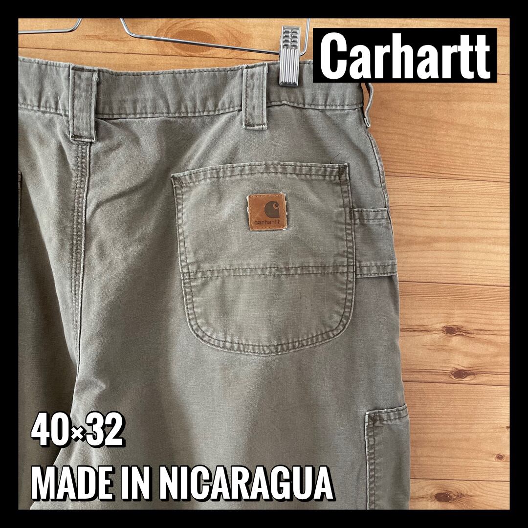 【Carhartt】ペインターパンツ ワークパンツ カーハート W40×L32 ビッグサイズ US古着 | 古着屋手ぶらがbest powered  by BASE