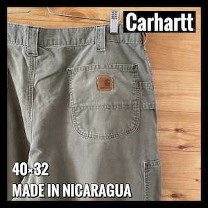 【Carhartt】ペインターパンツ ワークパンツ カーハート W40×L32 ビッグサイズ US古着