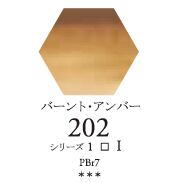 セヌリエWC 202 バーント・アンバー透明水彩絵具 チューブ10ml Ｓ1