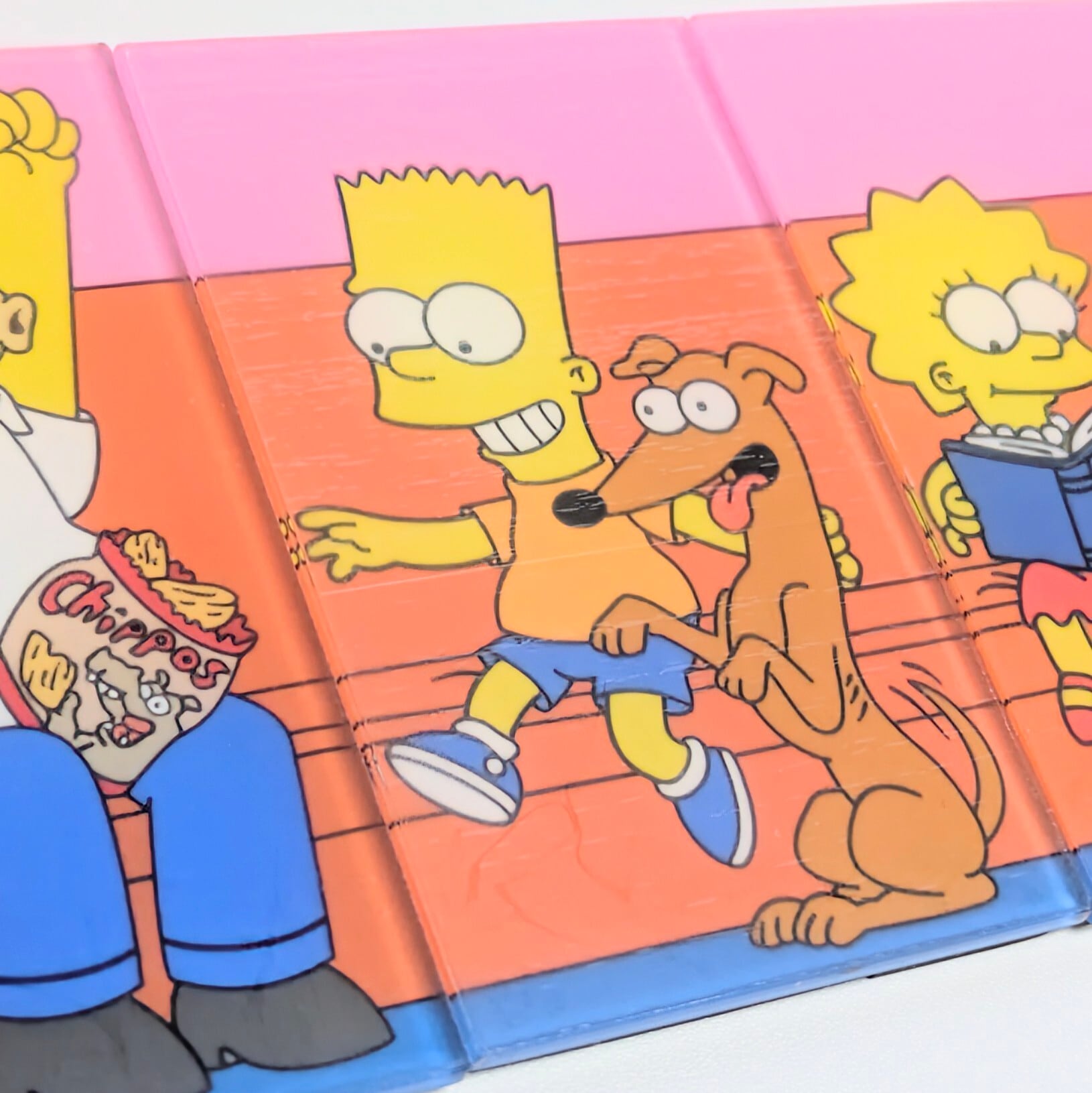 【 The Simpsons（ ザ シンプソンズ ）】マグネット Family on the sofa / シンプソンズファミリー〚アメリカン雑貨 アメトイ〛
