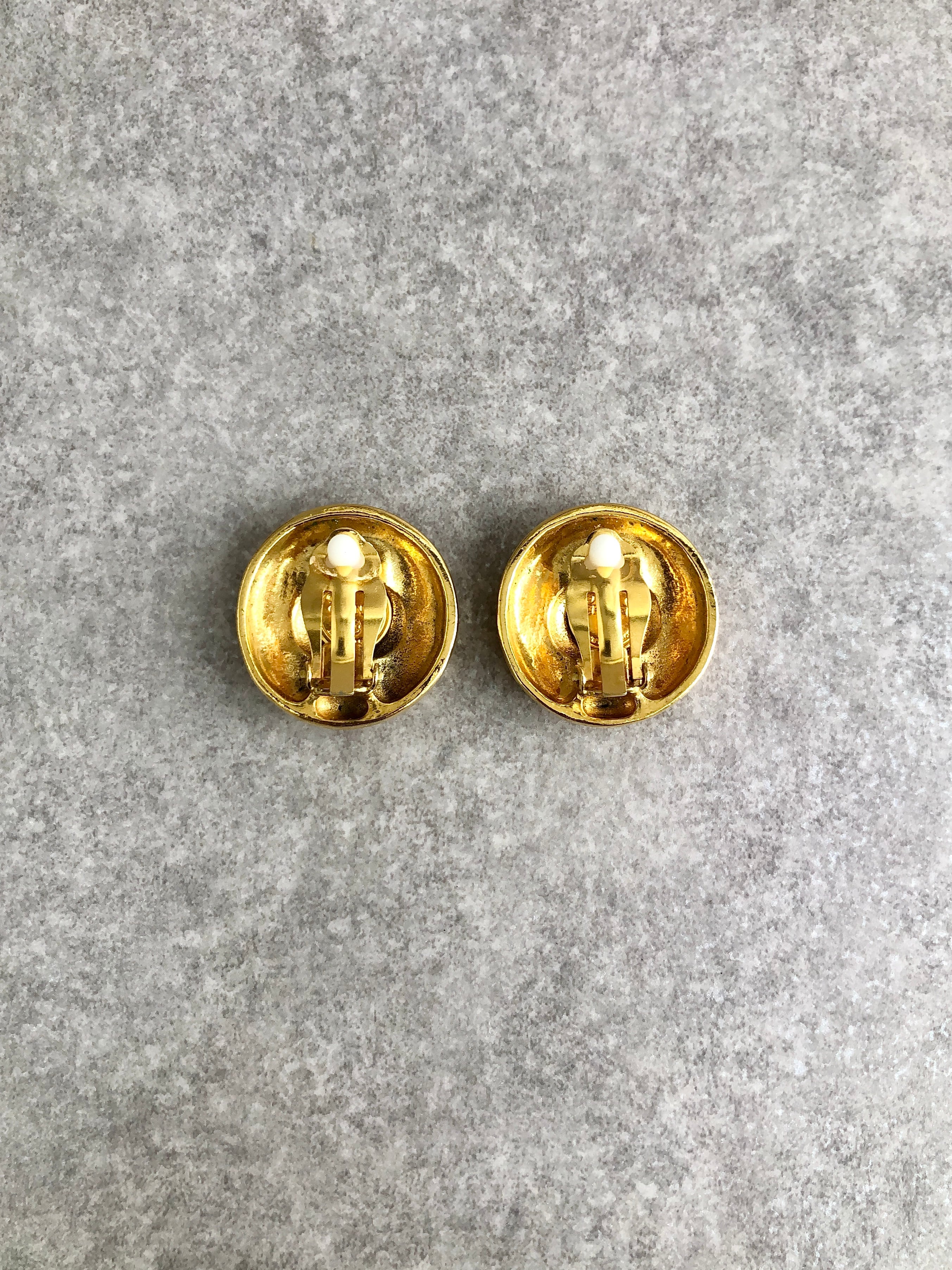 CHANEL シャネル イヤリング ゴールド ココマーク vintage