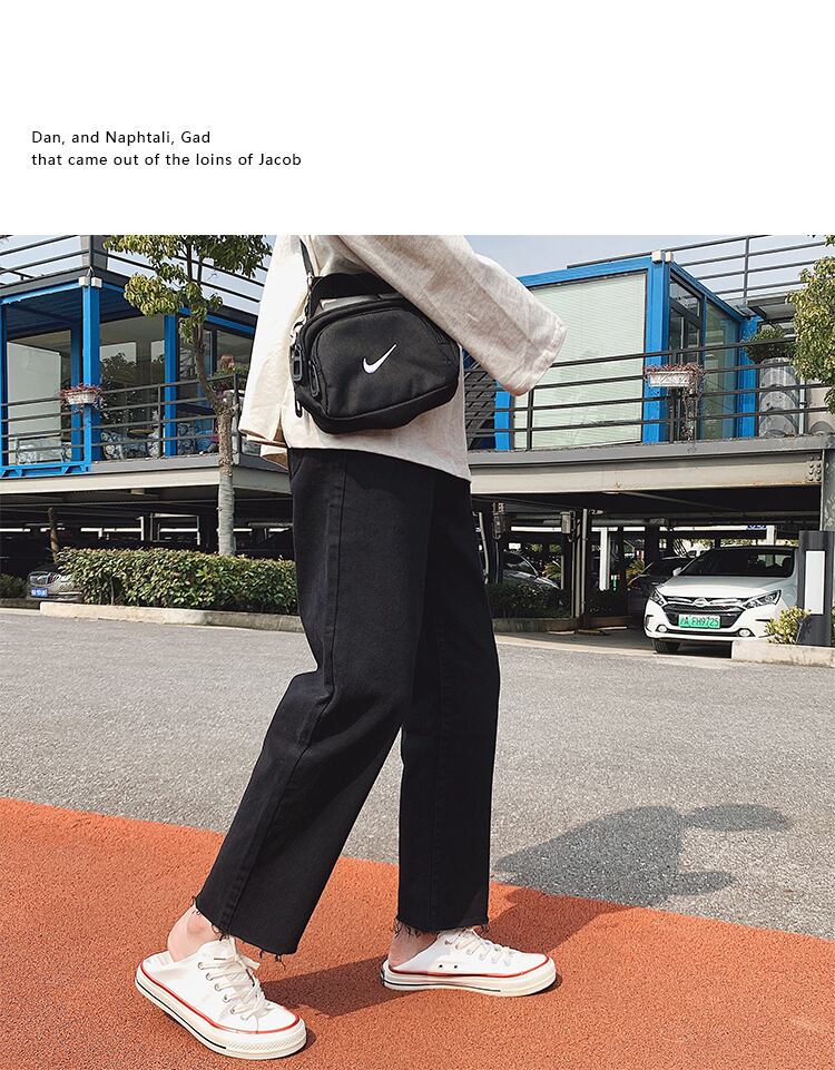 全1色 デニム パンツ ストレート カジュアル ダメージ おしゃれ