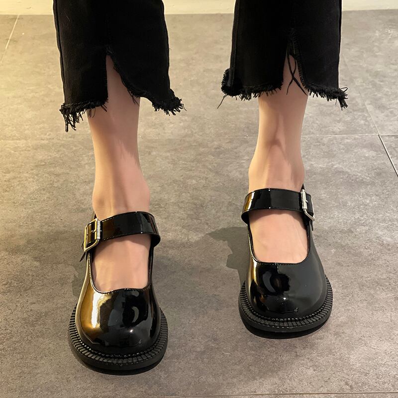 サマーレッドハイヒールスタイルブラックレザー 靴 シューズ 夏物 部族の婦人靴77681397400