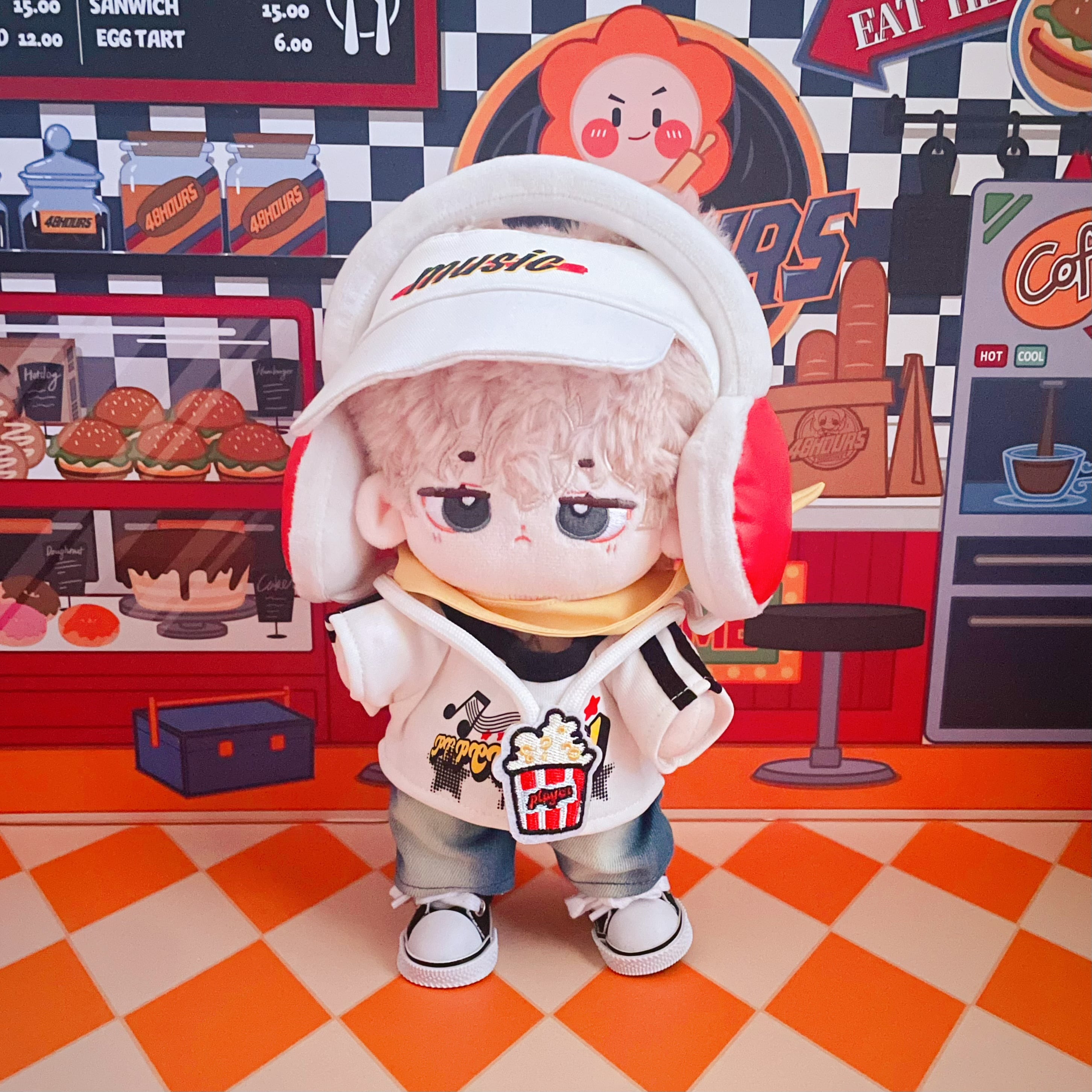20cmぬいぐるみ用 着せ替え服 ぬい服 コスチューム ミュージックボーイ