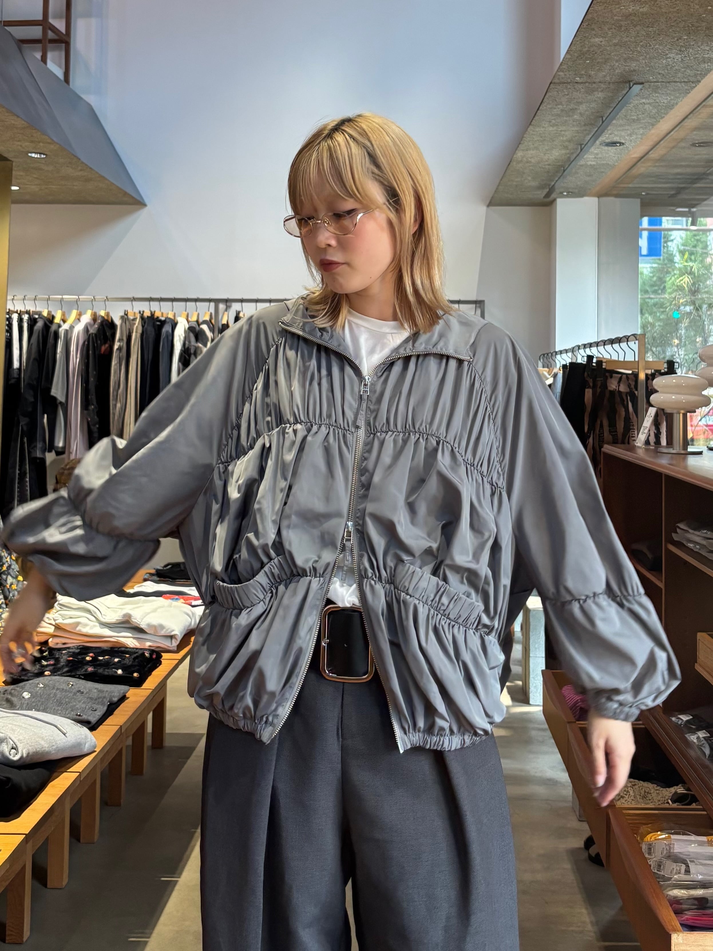 26AW | WOMEN】ENFOLD エンフォルド / ブルゾン / RAIN-CLOUD BLOUSON