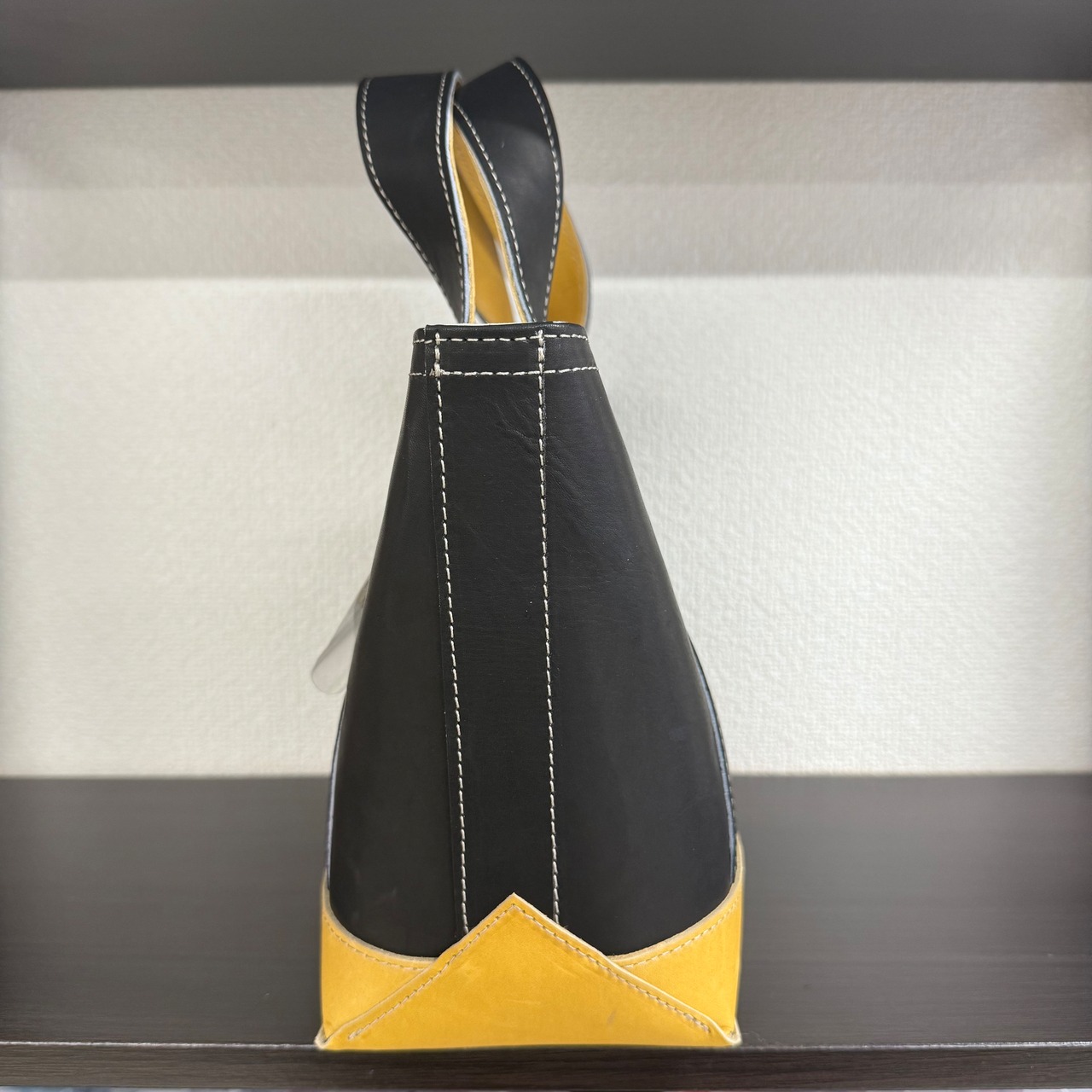 グローブレザー ミニトートバッグ【国産牛革】