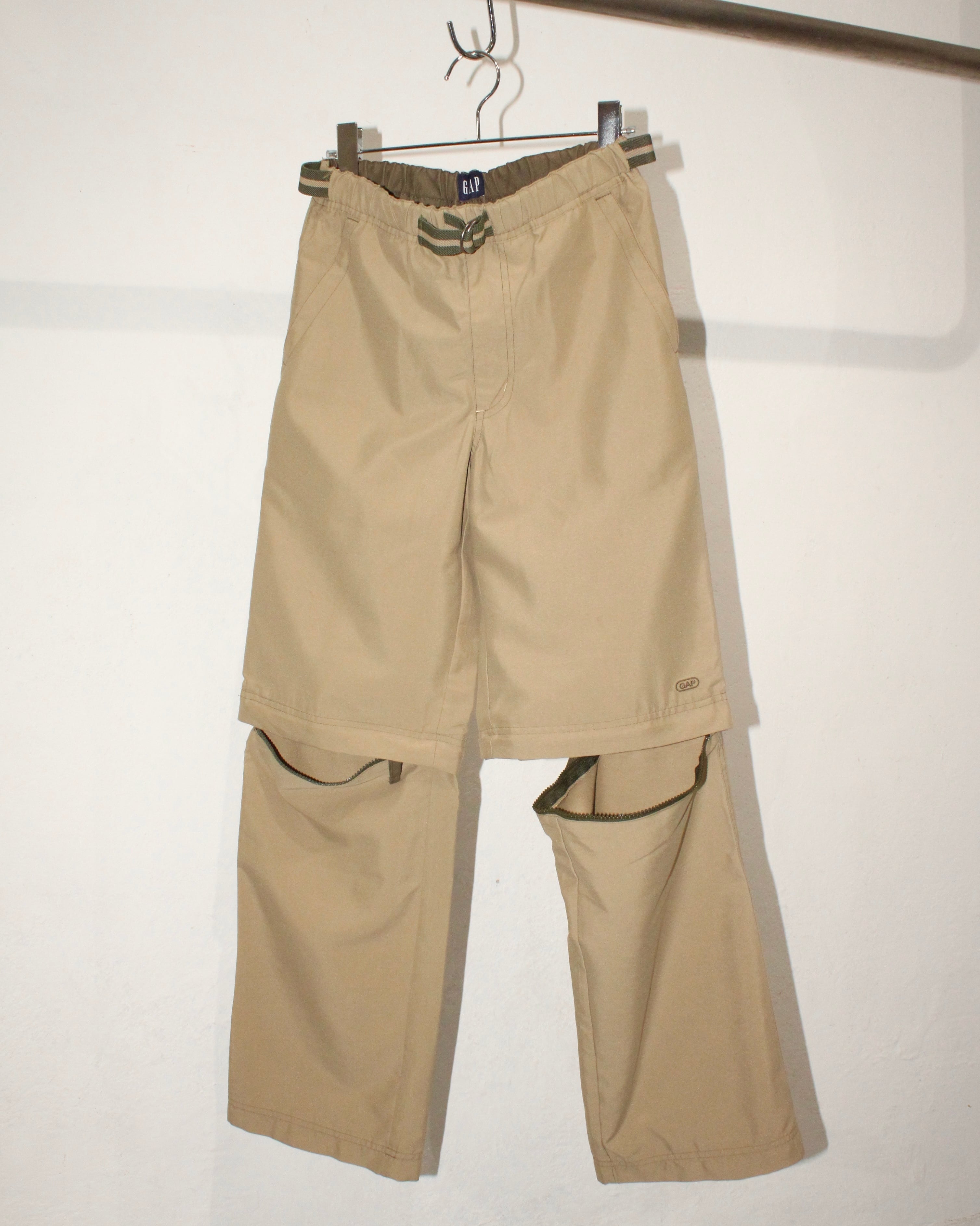 00s(2001) GAP 2Way Gimmick Trousers