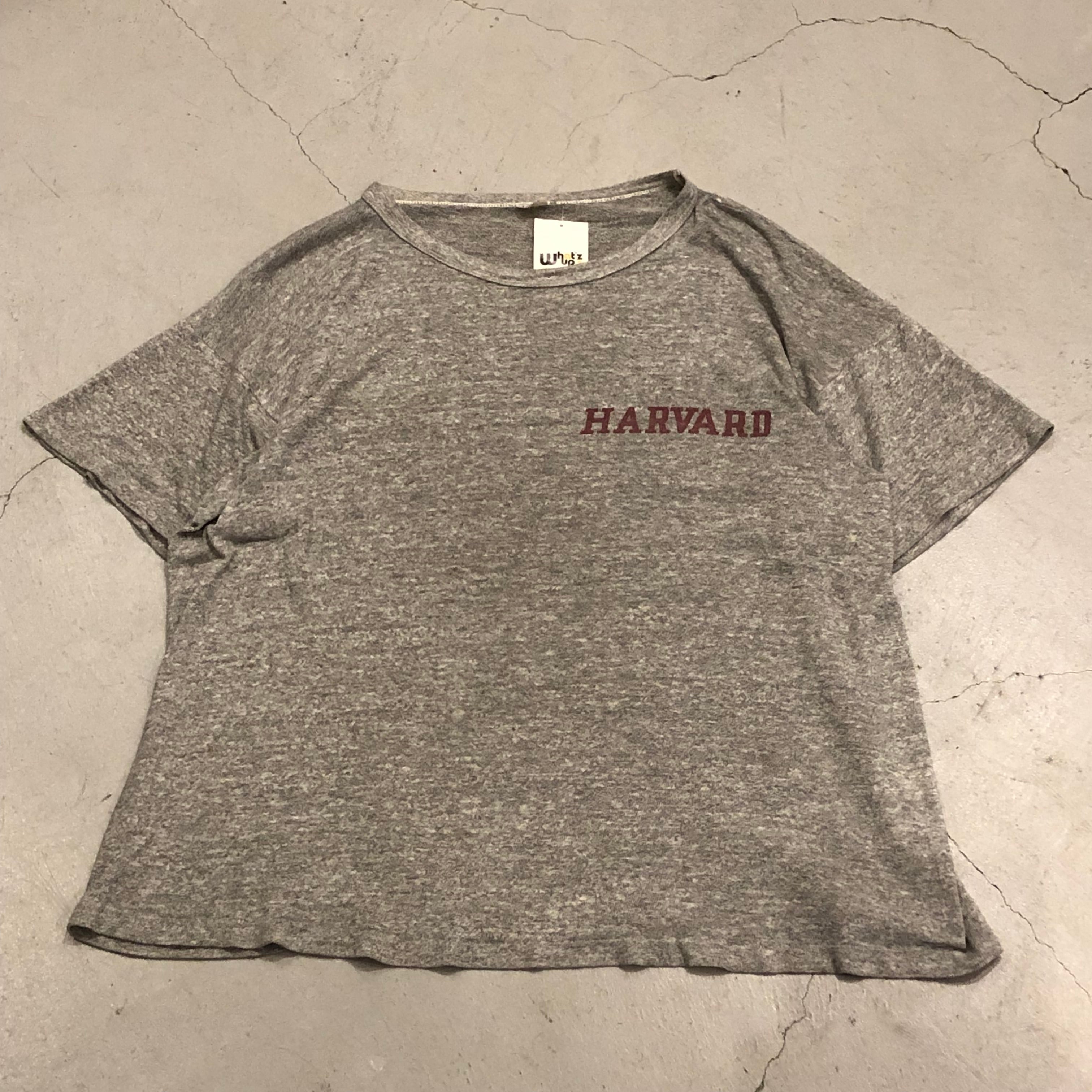 60s HARVARD COLLEGE champion リンガー Tシャツ 【公式通販】