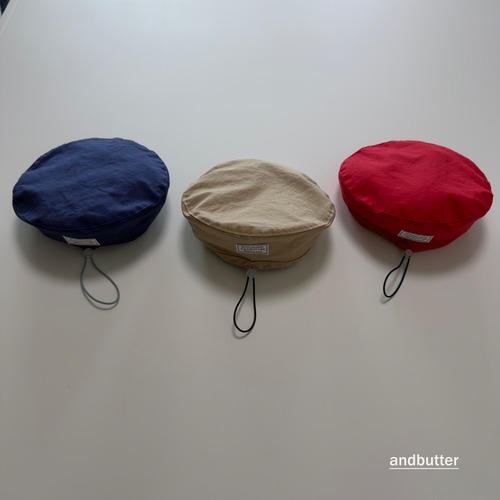 《予約10％OFF 》リバーシブルベレー帽・ANDBUTTER