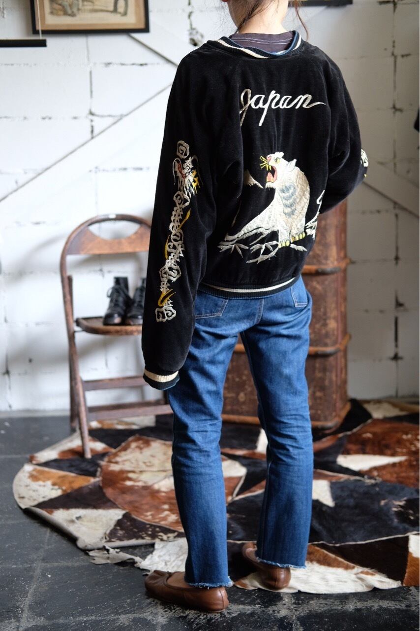 50s Suka jacket 別珍 tiger