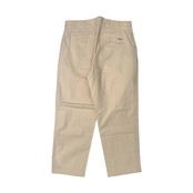 Mademoiselle NON NON マドモアゼルノンノン リネン混 クロップドパンツ M/アイボリー