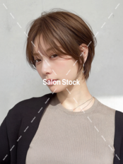 【レディース】丸みショート