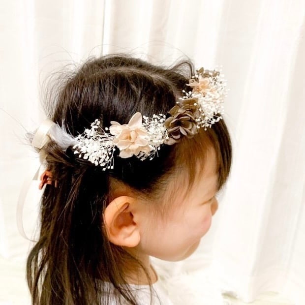 花かんむり ドール用 ベビー キッズ 大人どのサイズでもご注文ok 当店の記念日