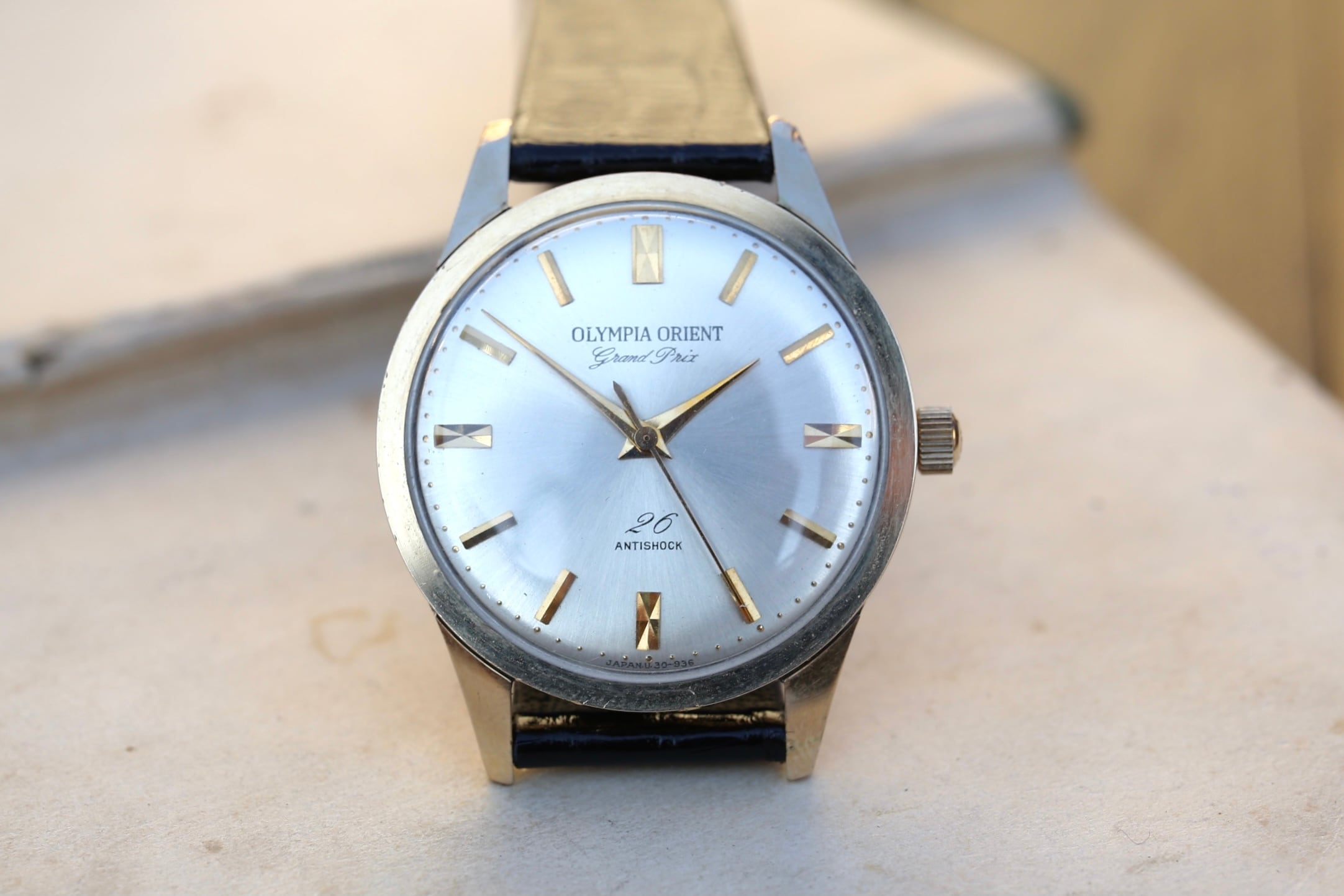 ORIENT】 1960's オリエント”オリンピア” グランプリ 金張り