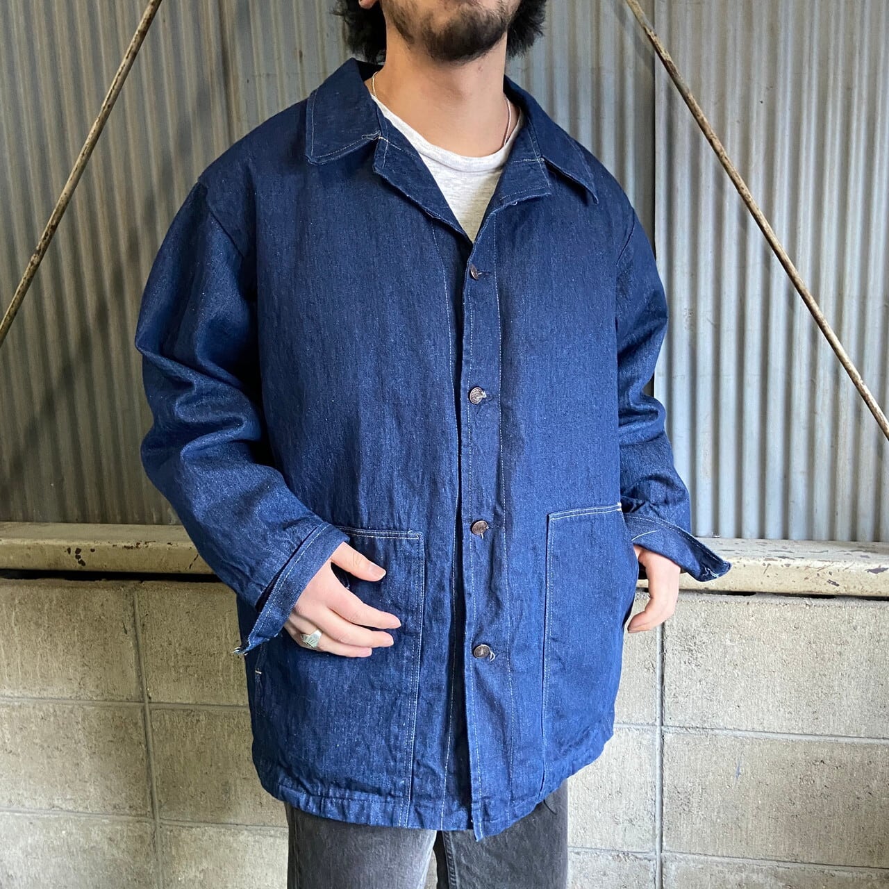 nonnative デニム カバーオール ワーク ジャケット 0 ビンテージ