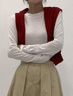 【SALE】Silky-style Soft Tops_5colors