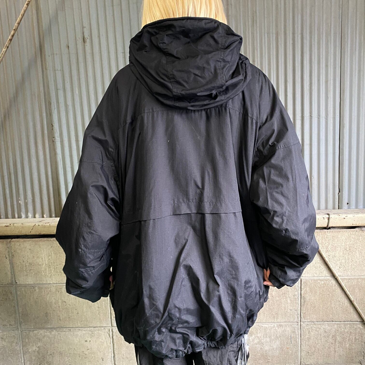 00年代 NIKE ナイキ ACG 3 ナイロンジャケット メンズXL 古着 00s ヴィンテージ ビンテージ OUTERLAYER COUCHE  EXTERNE ボアライナー ブラック 黒色 アウトドア【マウンテンパーカー】 | cave 古着屋【公式】古着通販サイト