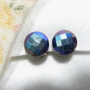チェコガラスのイヤリング　 vintage earrings のセール通販　11827E