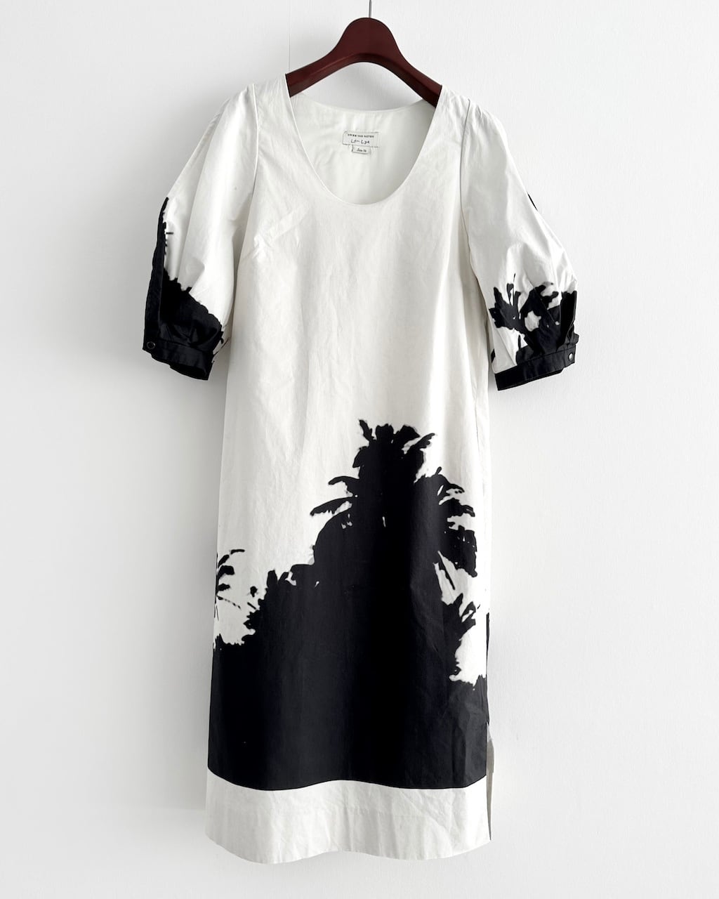 DRIES VAN NOTEN × Len Lye PUFF SLEEVE DRESS | dear closet