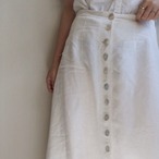 90s linen skirt