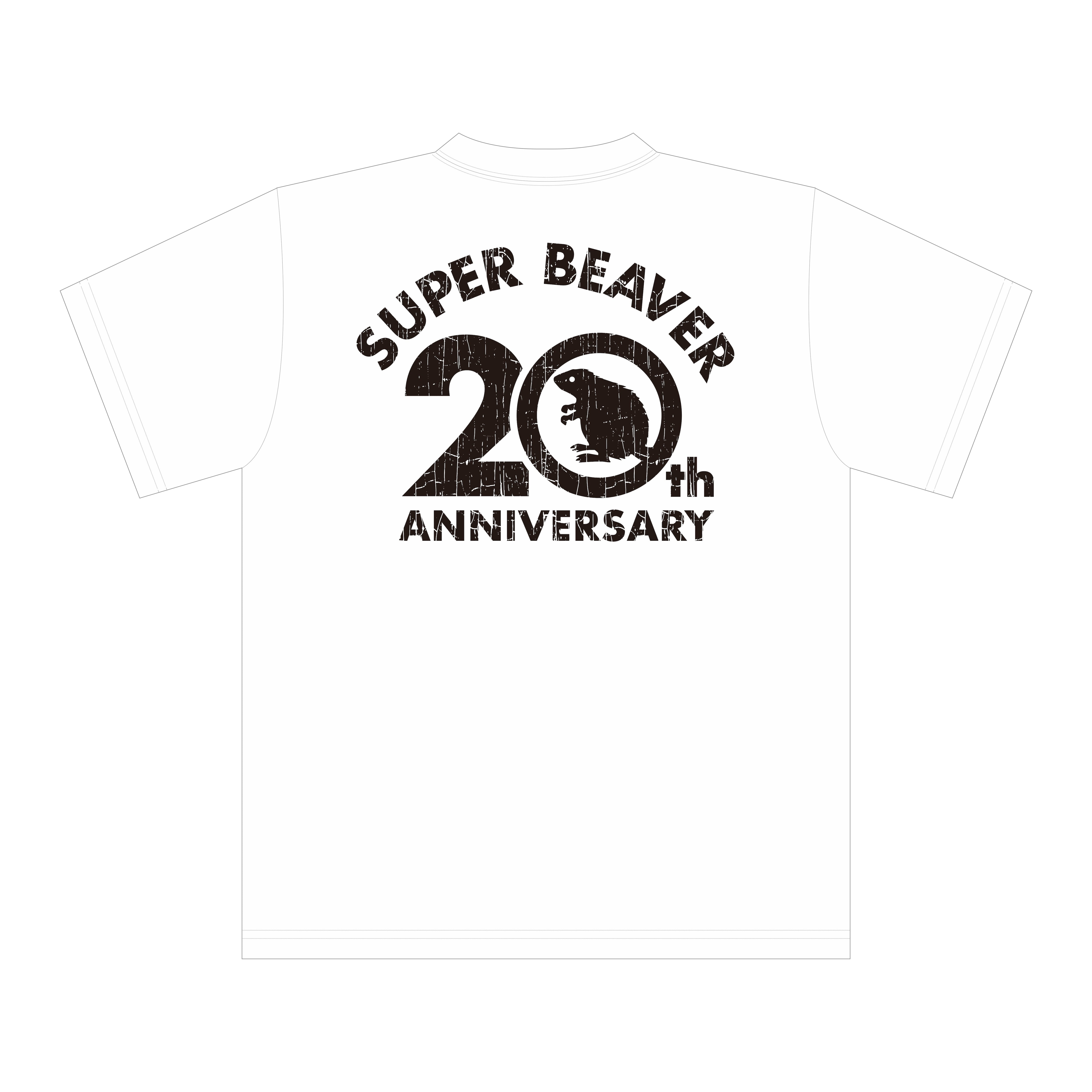 20th ANNIV ロゴTシャツ（キッズ） | SUPER BEAVER OFFICIAL WEBSTORE