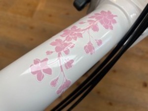 Brompton Cherry Blossom デカール　メイン・ロゴ