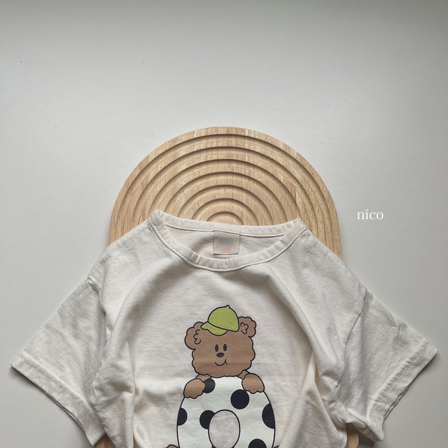 summer bear Tシャツ