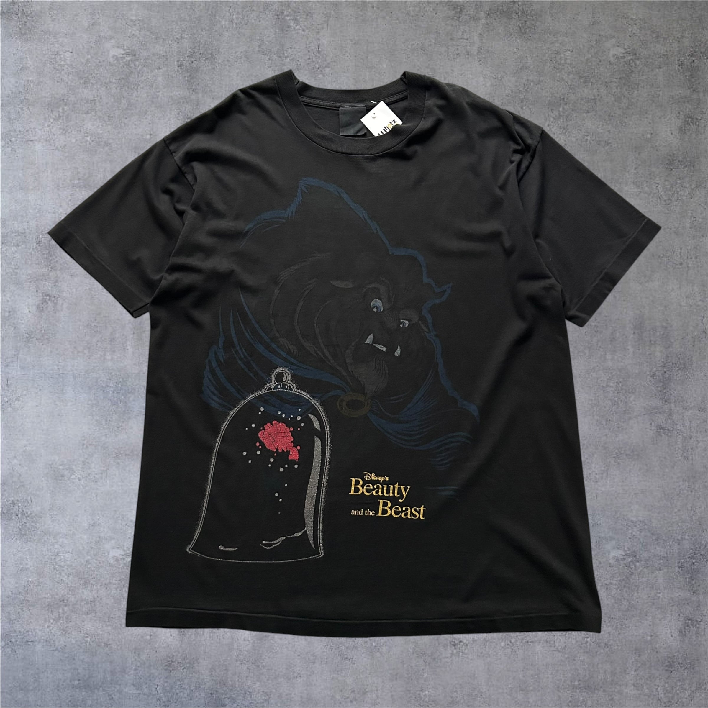 Special!! 1990s Beauty and the Beast Over Dye T-shirt【高円寺店】
