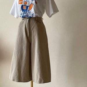 IZOD LACOSTE 70〜80s Culotte Skirt W225