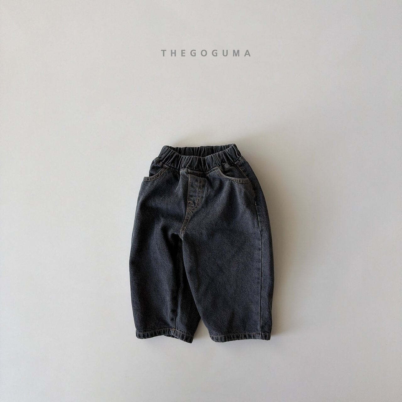 【取寄】THE GOGUMA バレル裏起毛デニムパンツ|冬服|韓国子供服