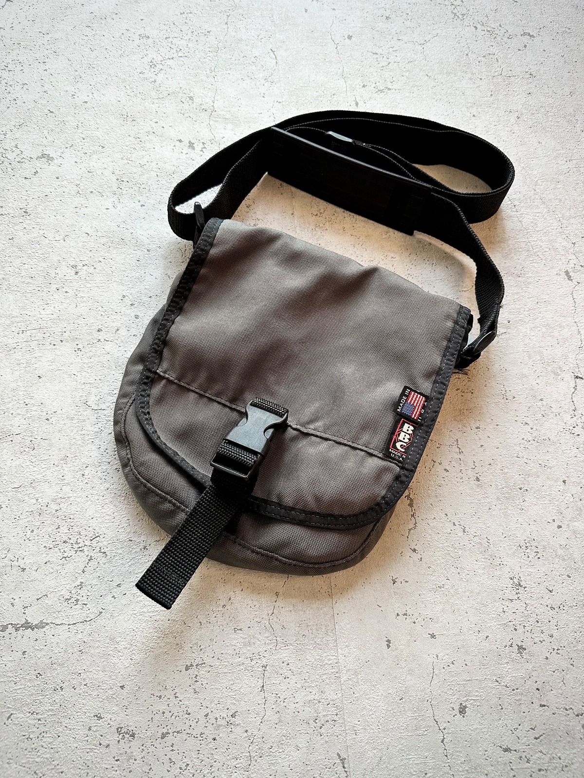 90s USA製 “ BBC MFG ” NYLON MINI SHOULDER BAG OLD VINTAGE アメリカ 