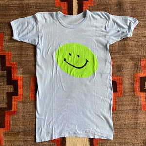 1980~90s  Vintage Green Smile Tee  M位    G767