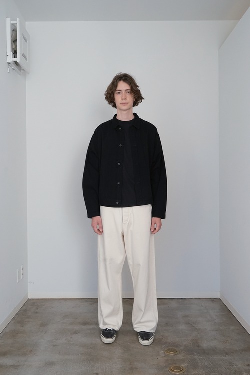 BAUTH "TWILL BLOUSON (BLACK)"