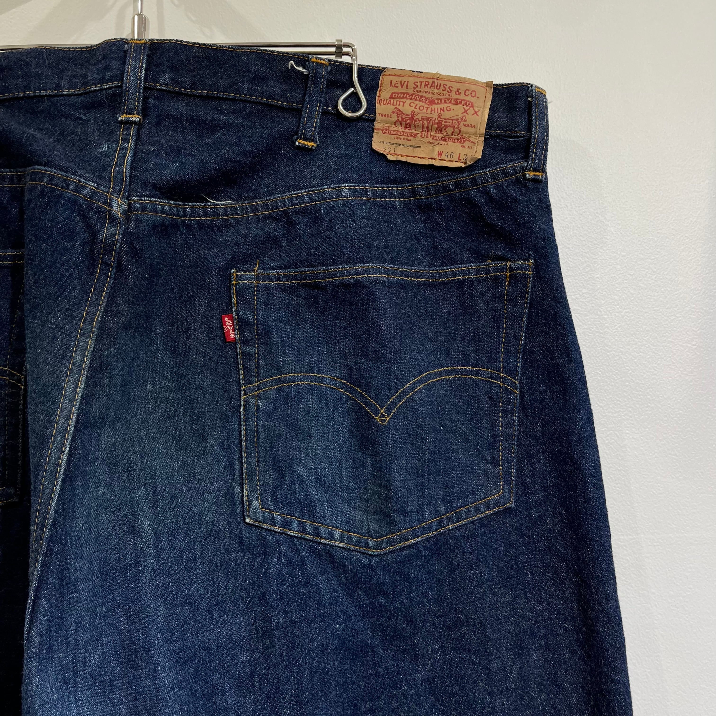 70s Levi's 501 66 Single Denim Jeans 70年代 リーバイス 501 70s Levi's 501 66 Single Denim Jeans 70年代 リーバイス 501