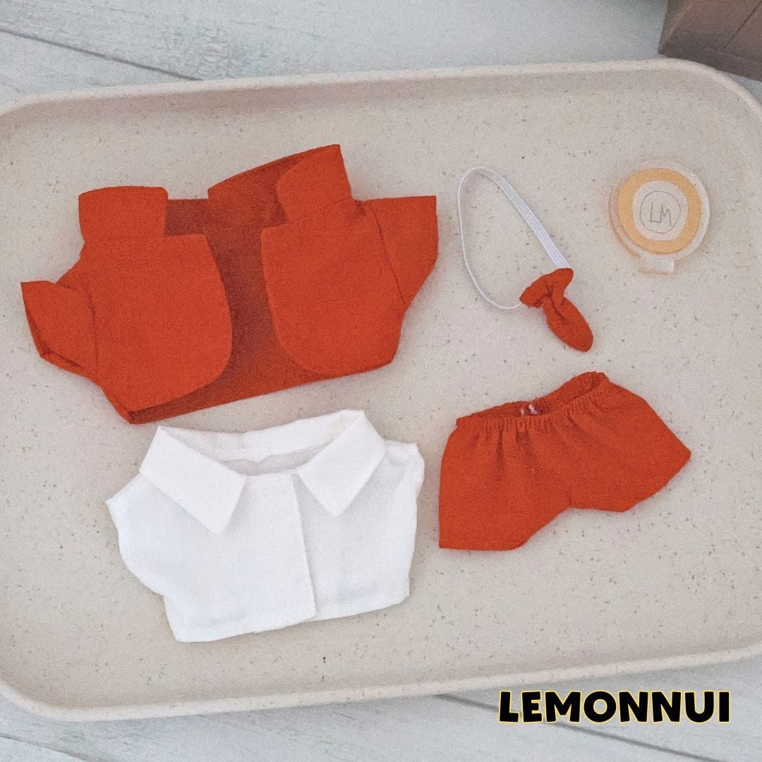 10cm 12cm ぬいぐるみ服 着せ替え ぬい服 クラシック 紳士風 シンプル