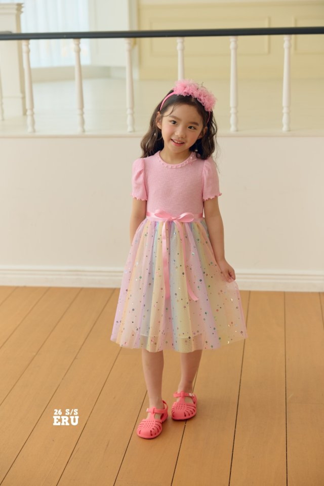 [ERU] Rainbow Dress / [이루] 레인보우원피스