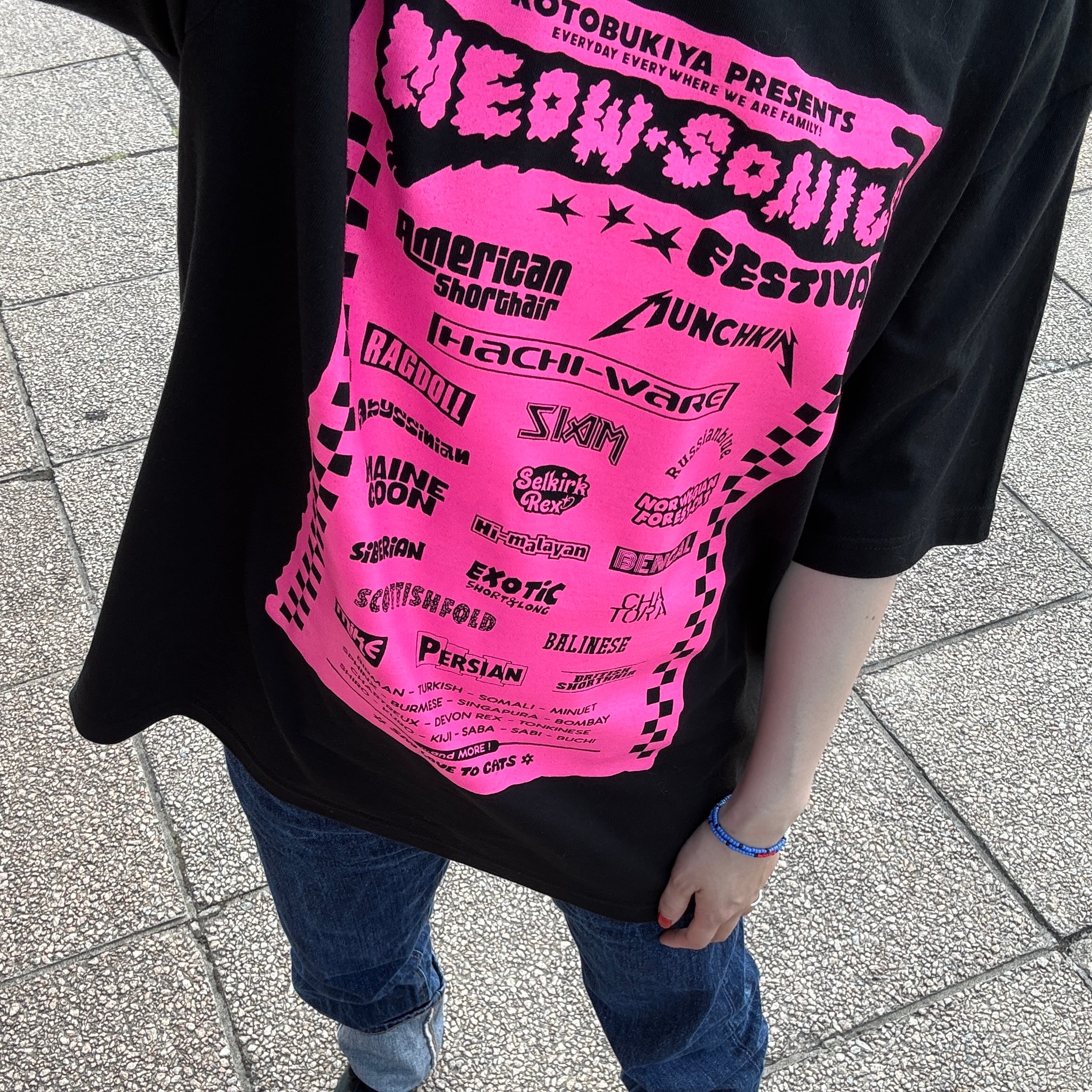 ねこフェス オーバーTシャツVer.1 | コトブキヤ kotobukiya