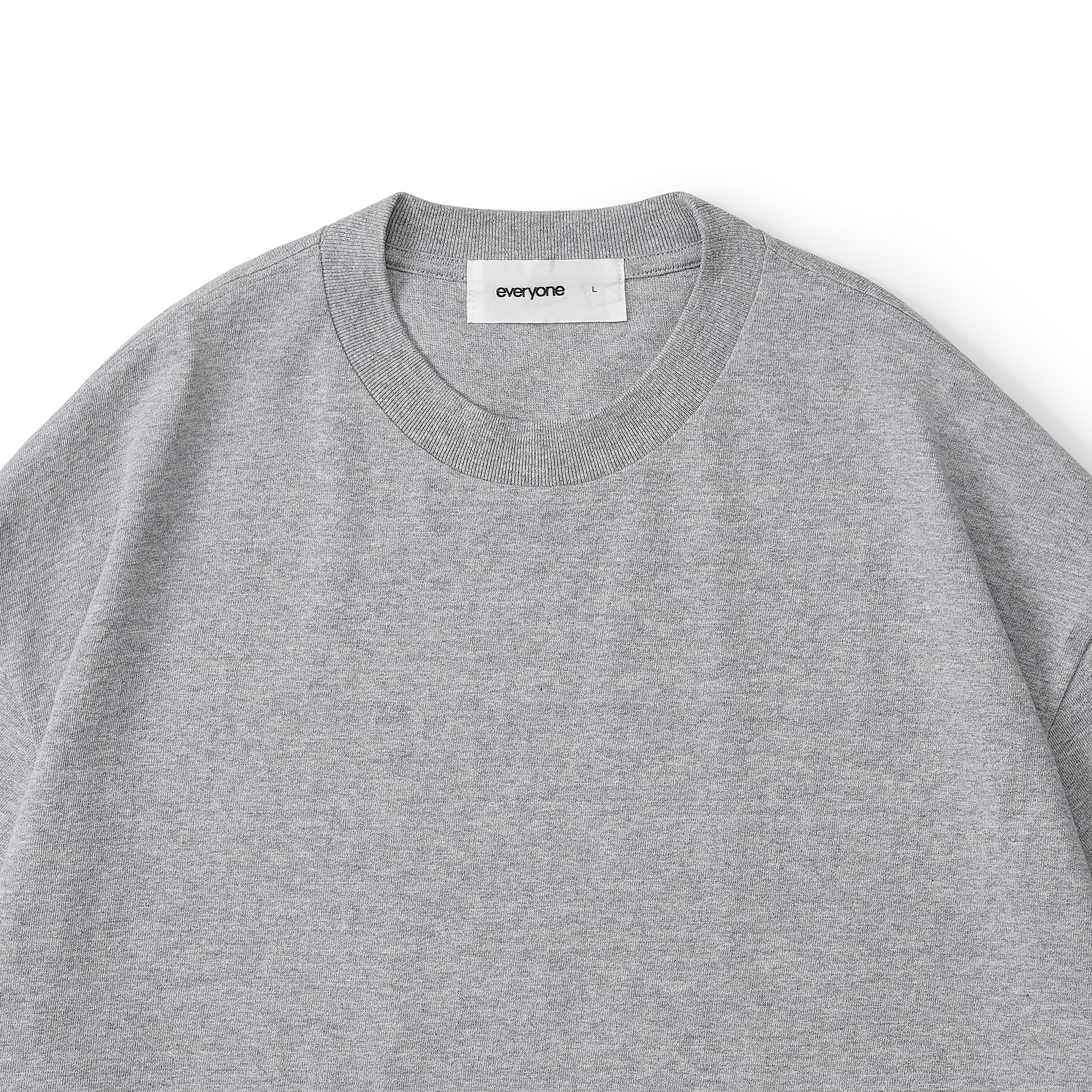 everyone american cotton tee shirt (H.GRAY) | everyone