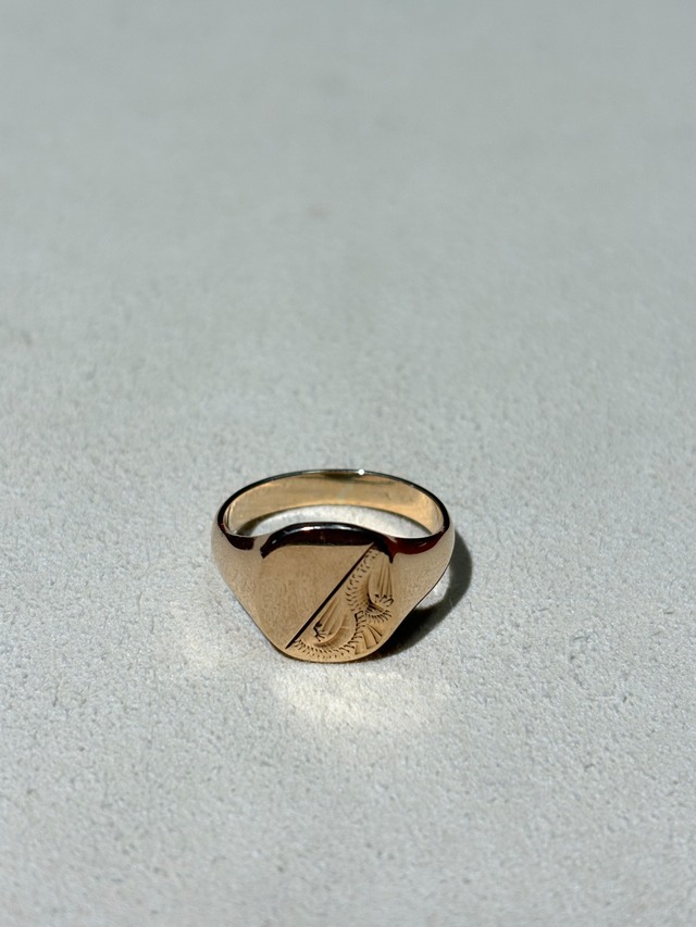 9ct Signet Ring #10 -U.K-