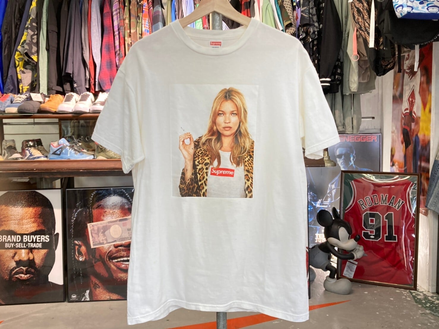 Supreme 12SS KATE MOSS TEE WHITE LARGE 300KC3498 | BRAND BUYERS OSAKA