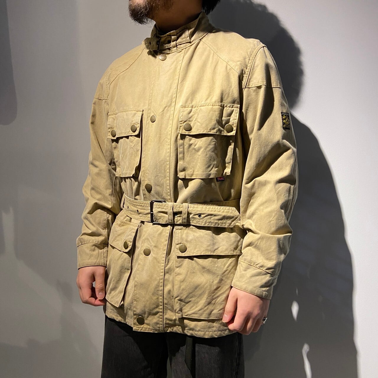 人気新品入荷 Belstaff ベルスタッフ トライアルマスター 古着 裏地